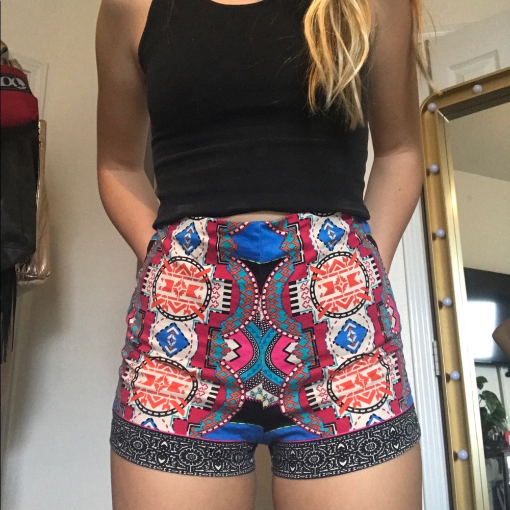 Boho Short Shorts